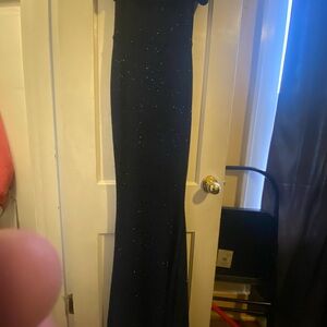 Elegant Blue Evening Gown